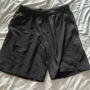 Black adidas shorts